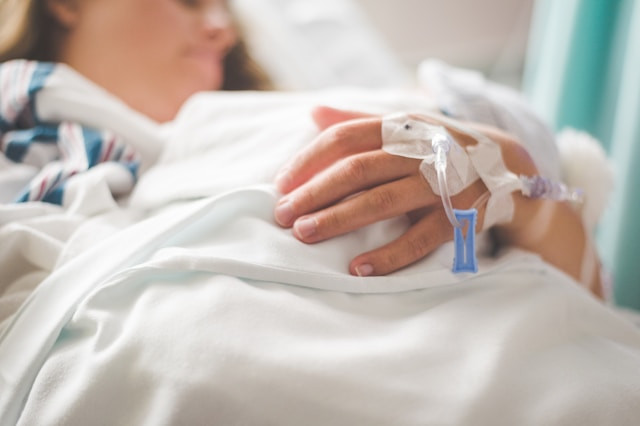 Hospital patient receiving medical treatment relating to serious medical negligence claims